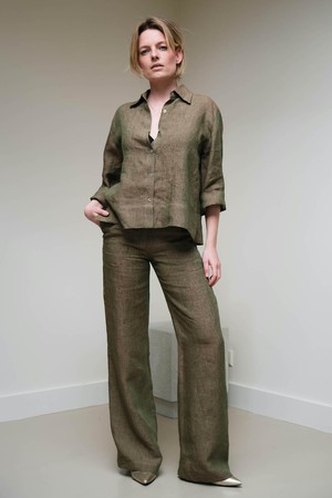 Slow Fashion Blouse | Linnen Melange from Sûr Atelier