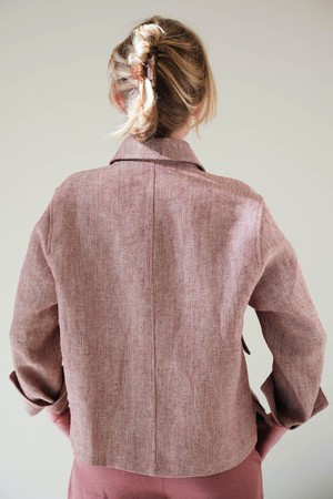Jessy Sportief Jasje | Mêlee Roze from Sûr Atelier