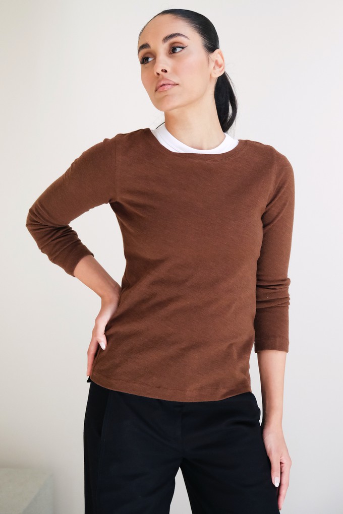 Basic Top | Wol Bruin from Sûr Atelier