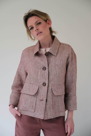 Jessy Sportief Jasje | Mêlee Roze from Sûr Atelier