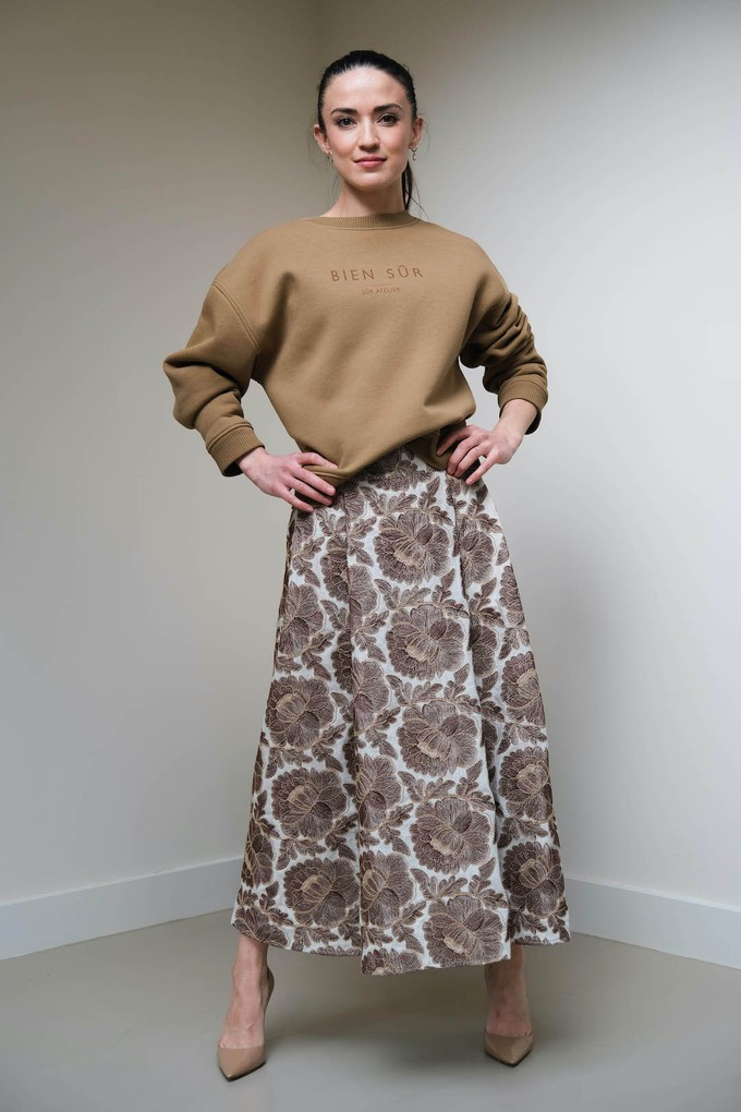 Pink Rok | Viscose Linnen Sustainable from Sûr Atelier