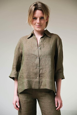 Slow Fashion Blouse | Linnen Melange from Sûr Atelier