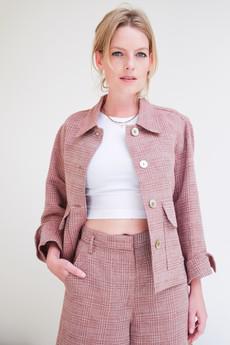 Kort Jasje | Linnen Katoen via Sûr Atelier