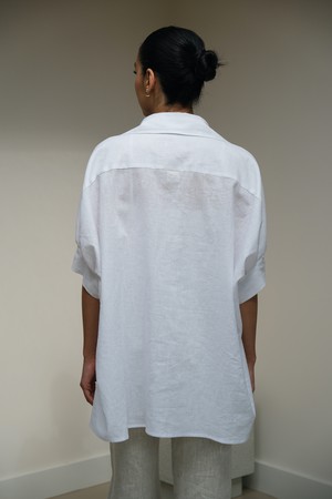 Duurzame Blouse | Linnen Wit from Sûr Atelier