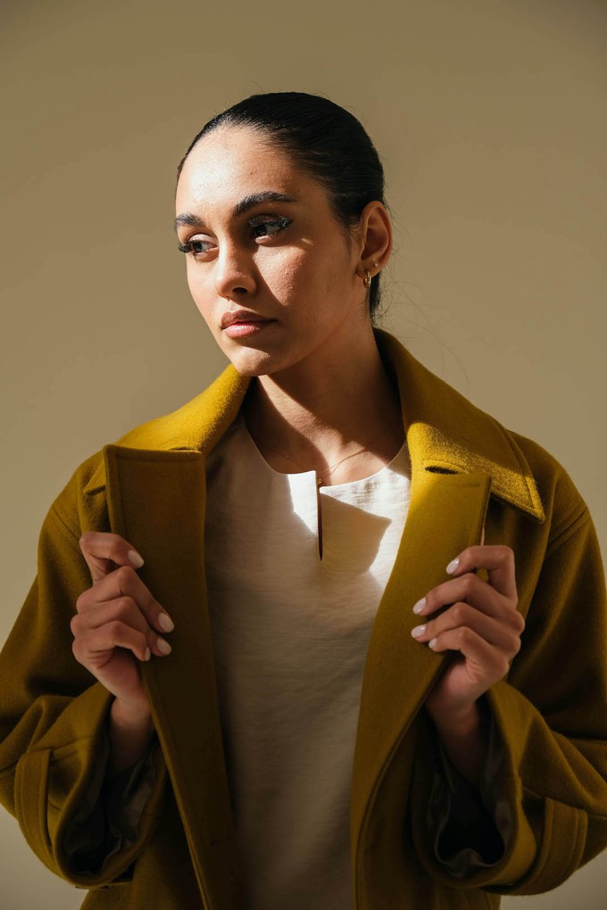 Lola Jas | Katoen Olijfgroen from Sûr Atelier
