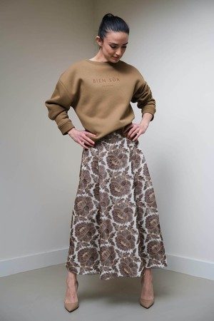 Pink Rok | Viscose Linnen Sustainable from Sûr Atelier