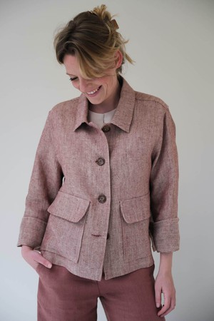 Jessy Sportief Jasje | Mêlee Roze from Sûr Atelier