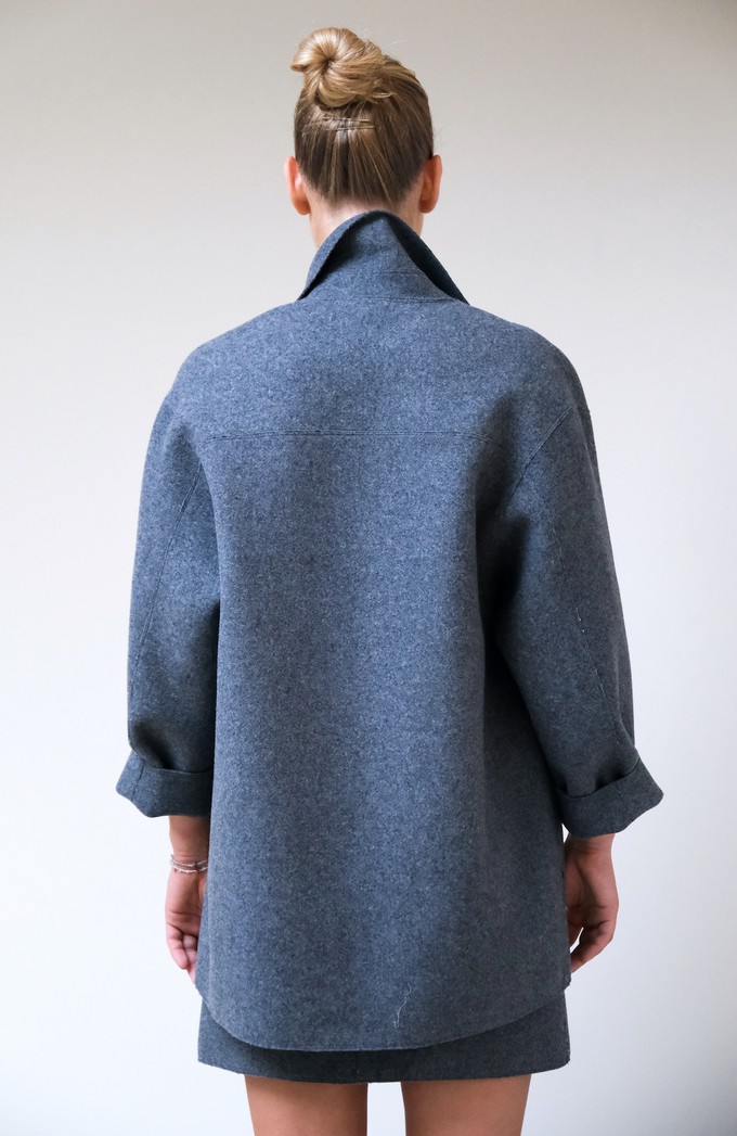 Colbert Jasje | Wol Grijs from Sûr Atelier