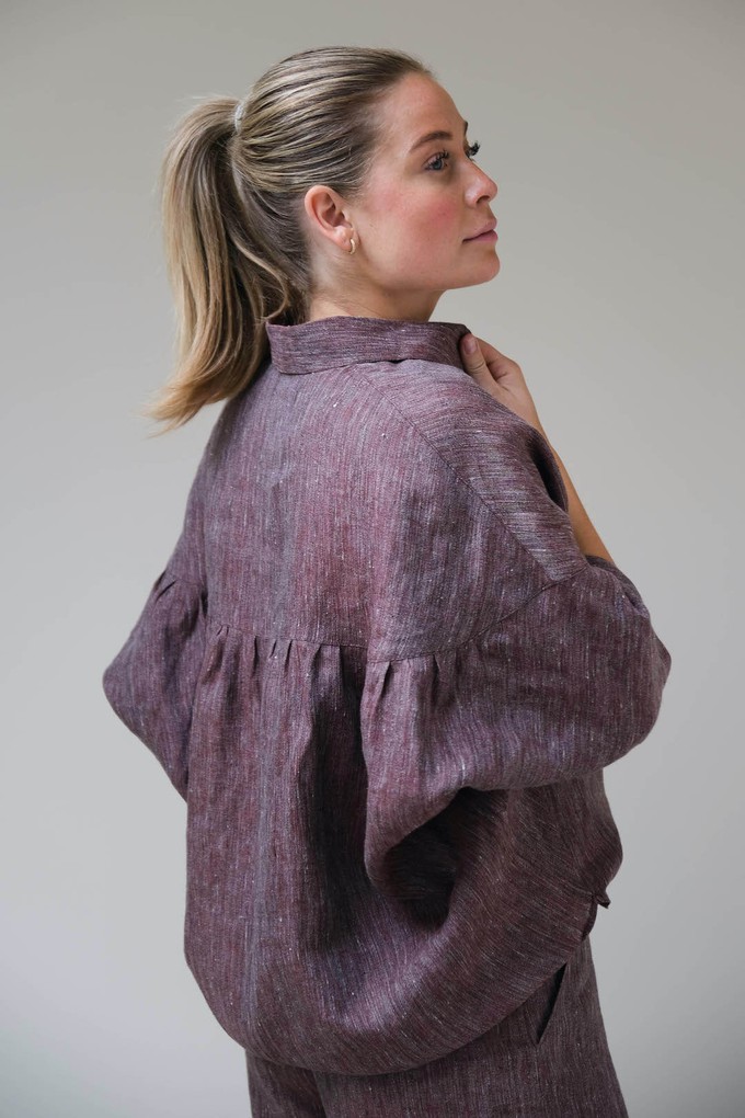 Louise Blouse | Linnen Melange from Sûr Atelier