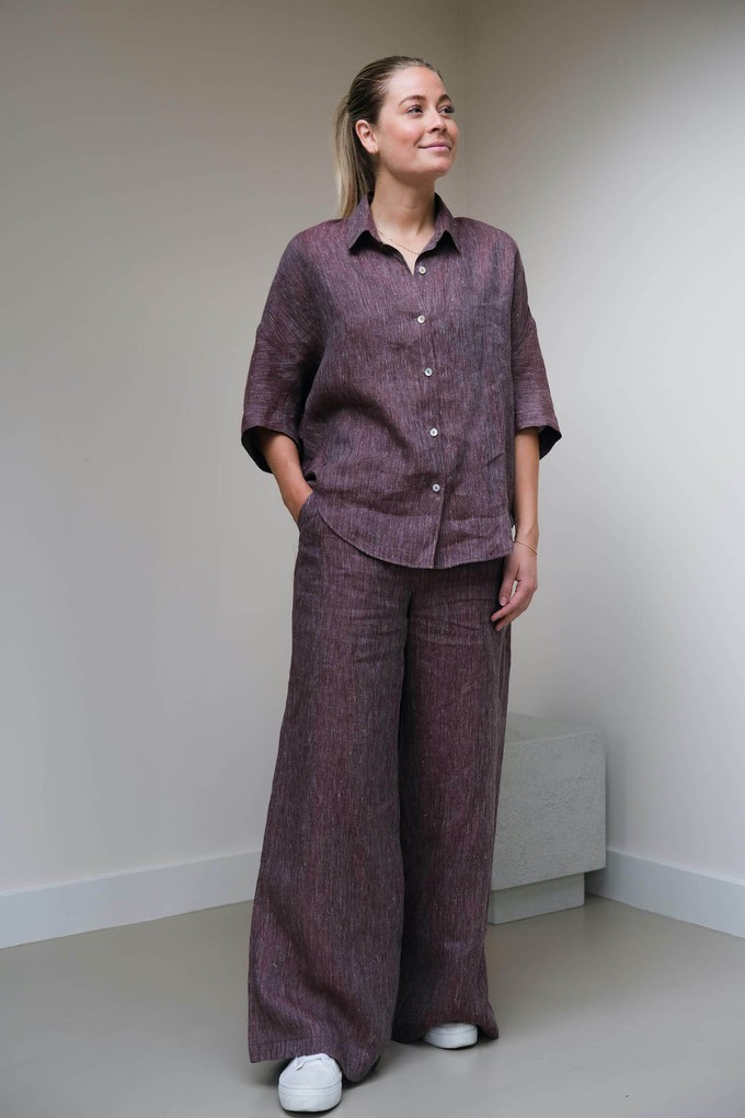 Louise Blouse | Linnen Melange from Sûr Atelier