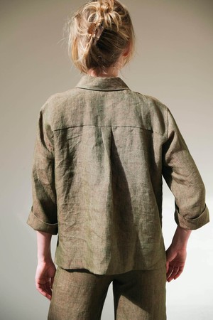 Slow Fashion Blouse | Linnen Melange from Sûr Atelier