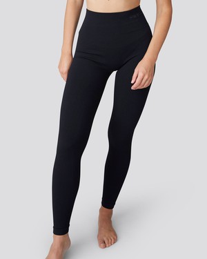 Tyra Rib Leggings from Swedish Stockings