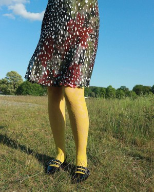Lily Lace Tights from Swedish Stockings