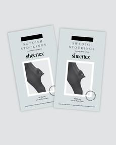 Lois Rip Resistant Tights Bundle: 2 pairs van Swedish Stockings