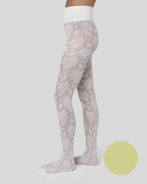 Lily Lace Tights from Swedish Stockings