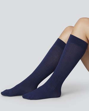 Freja Organic Wool Knee-Highs from Swedish Stockings