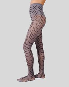 Roxana Tiger Tights via Swedish Stockings