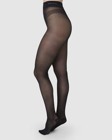 Carla Cotton Sole Tights via Swedish Stockings