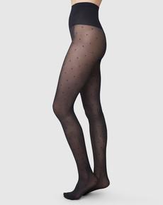 Doris Dots Tights van Swedish Stockings