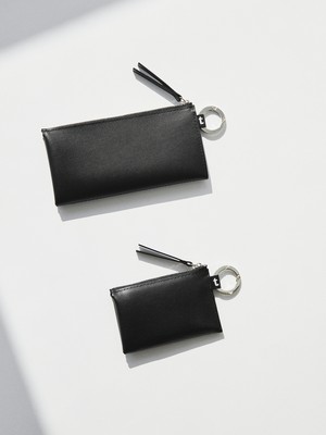 vegan leather terrible zip pouch small from terrible studio