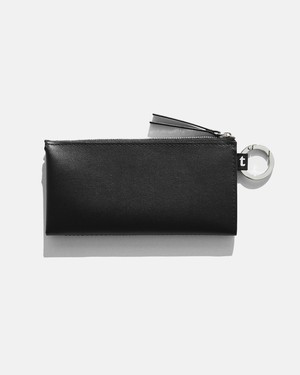 vegan leather terrible zip pouch large from terrible studio