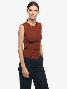 The Sleeveless T-Shirt via Teym
