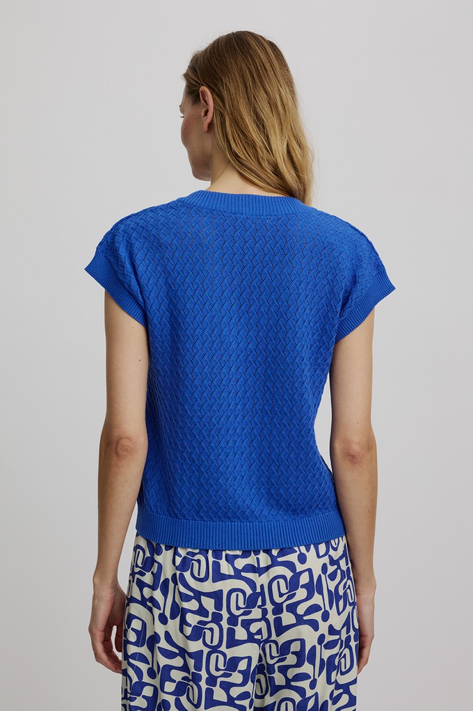 Knitted Shirt Dazzling Blue from The Blind Spot