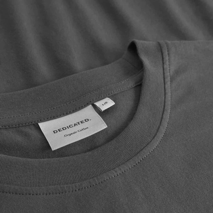 T-Shirt Stockholm Lemon Peace Charcoal from The Blind Spot