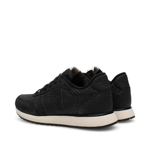 Woden | Ronja Sneakers Croco Black from The Blind Spot