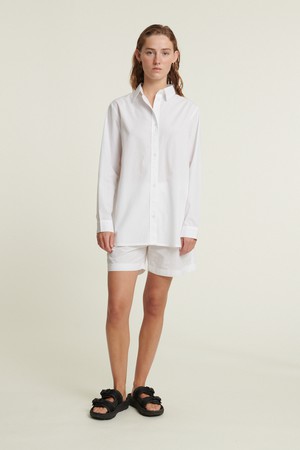 Blouse Silje Shirt Longsleeve Bright White from The Blind Spot