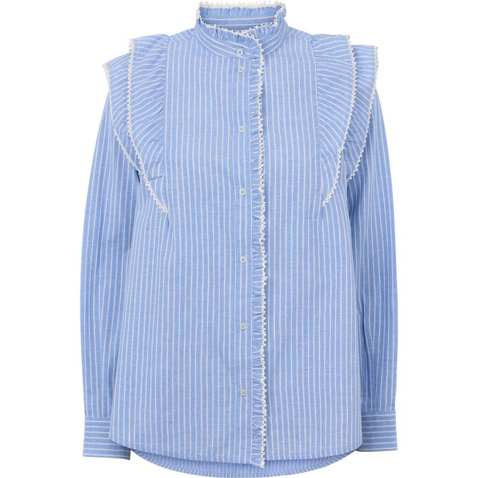 Blouse Silje Frill Shirt Color from The Blind Spot