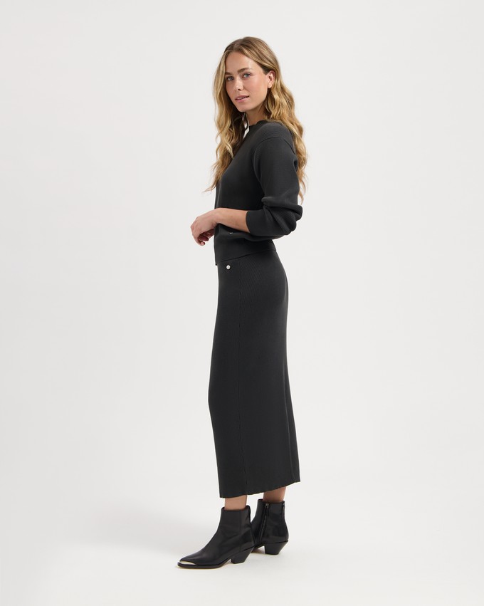 Kuyichi | Rok Keira Knit Woodland Grey from The Blind Spot