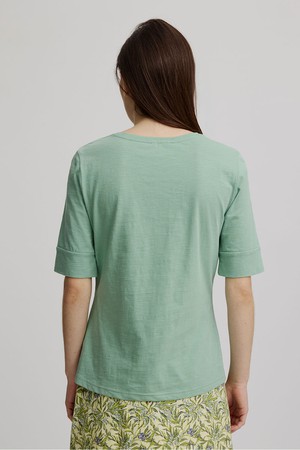 Slub T-shirt Granite Green from The Blind Spot