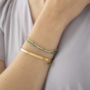 Pure Aventurijn Goud Armband from The Blind Spot