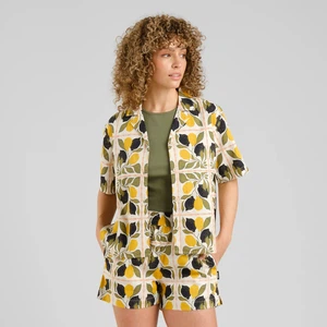 Shirt Torup Lemon Tiles Oat Wit from The Blind Spot