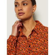 Blouse Dina Rusty Orange via The Blind Spot