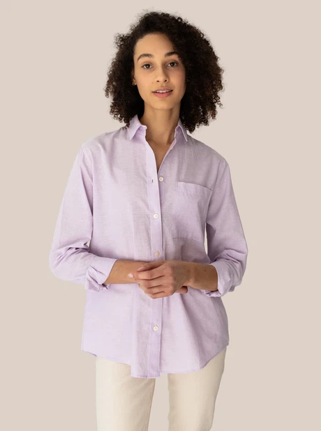 Willow Blouse | Lilac from The Blind Spot