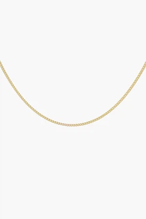 Curb Chain Ketting Goud (45 cm) from The Blind Spot
