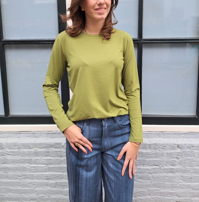 Top Jolanda Tee LS Mayfly from The Blind Spot