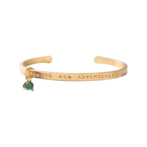 Pure Aventurijn Goud Armband from The Blind Spot