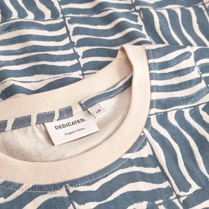 T-Shirt Stockholm Wave Tiles Blue from The Blind Spot