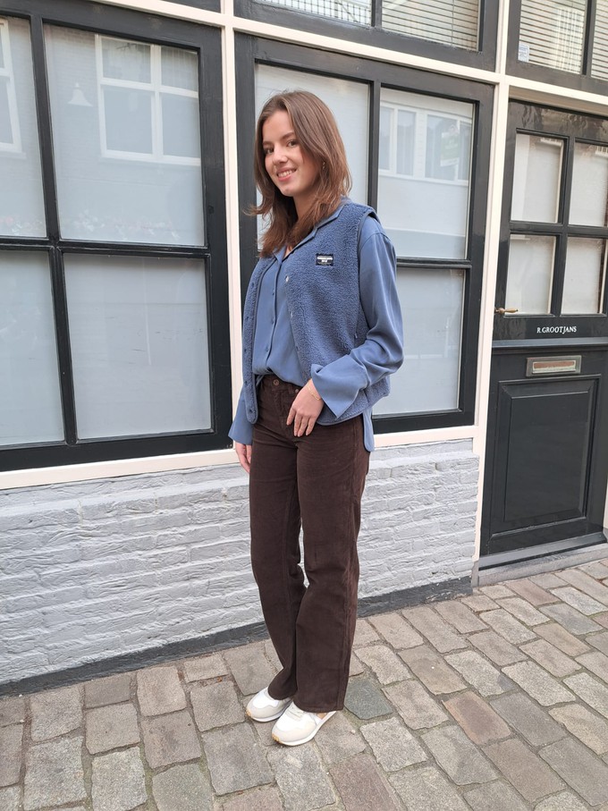 Kuyichi | Lena Loose Corduroy Brown from The Blind Spot