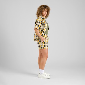 Shorts Aspudden Lemon Tiles Oat Wit from The Blind Spot