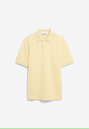 Armedangels Poloshirt Maario Early Yellow from The Blind Spot