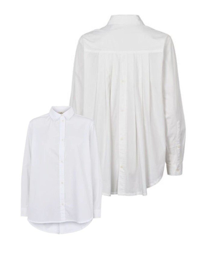 Blouse Silje Shirt Longsleeve Bright White from The Blind Spot