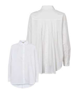 Blouse Silje Shirt Longsleeve Bright White from The Blind Spot