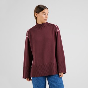 Dedicated | Sweater Sangis Fig Red from The Blind Spot