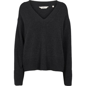 Sweater Cady V Neck Dark Grey from The Blind Spot