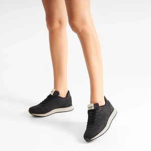 Woden | Ronja Sneakers Croco Black from The Blind Spot