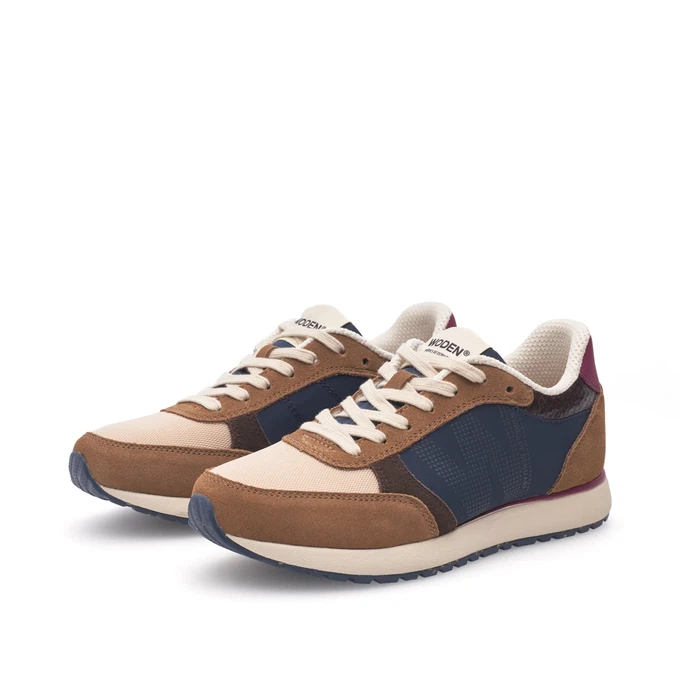 Woden | Ronja Sneakers Caramel Multi from The Blind Spot